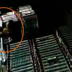 Imagens de câmeras de segurança mostram homem tentando furtar supermercado