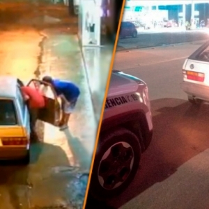 Suspeito de tentar arrombar loja é preso e carro usado no crime é localizado