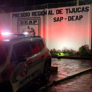 Condenado por assalto a mercado, homem é detido e levado ao presídio