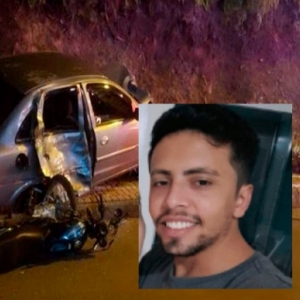Identificado jovem que morreu em acidente que deixou outras duas pessoas em estado grave