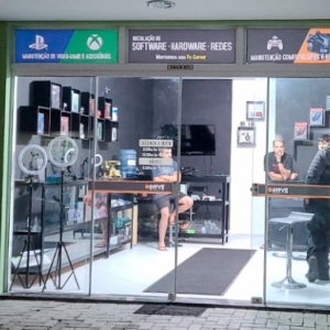 Loja de informática é alvo de criminosos durante a noite