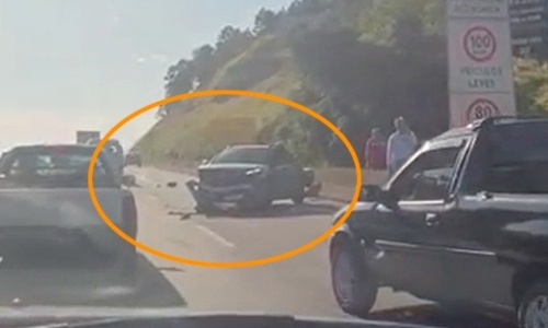 ATENÇÃO: Acidente na BR-101 sentido norte causa filas 