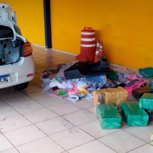 Quantidade exorbitante de maconha é apreendida na BR-101