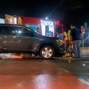 AGORA - Homem é atropelado em cruzamento de Tijucas