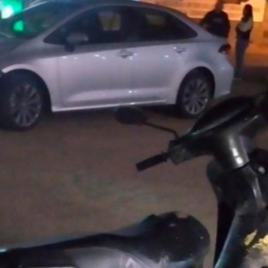 Casal de motociclistas fica ferido em colisão na rodovia SC-410