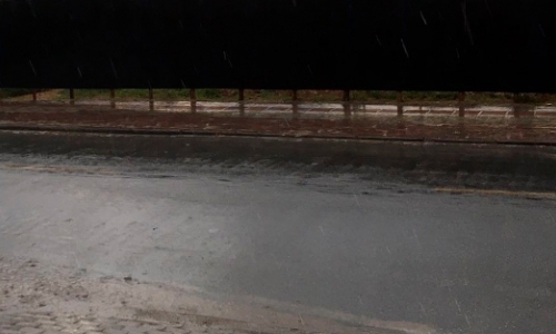 AGORA: Chuva intensa atinge o Vale do Rio Tijucas com registros de granizo