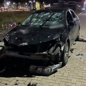 Médico é preso em flagrante após efetuar disparos e destruir carro