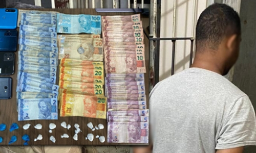 EM TIJUCAS - Traficante conhecido como “Baiano” é preso no Casarão