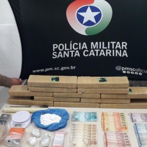 Traficante com 26 passagens criminais é preso com 10 quilos de maconha