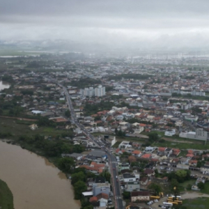 Nível das águas do Rio Tijucas tem aumento expressivo nas últimas horas