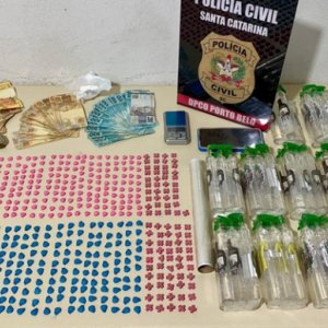 Traficante apontado como autor de homicídio é preso com grande quantidade de drogas