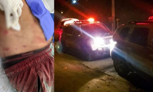 Na frente da esposa e da filha, homem é esfaqueado dentro de casa