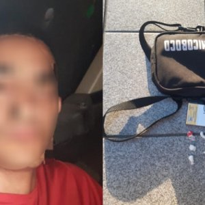 Traficante é flagrado vendendo cocaína em posto de combustíveis