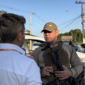 Em entrevista; tenente-coronel Eder Jaciel fala da prisão de traficante