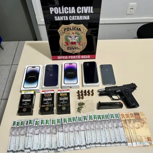 Operação que investiga homicídio prende homem em flagrante com arma de fogo