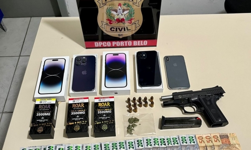 Operação que investiga homicídio prende homem em flagrante com arma de fogo