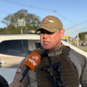 Tenente-coronel Eder Jaciel explica medidas após tragedia ocorrida em Blumenau