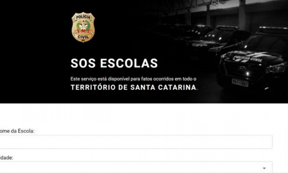 Polícia Civil cria canal exclusivo para atender ocorrência no ambiente escolar catarinense 
