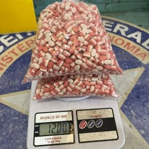 Mais de 3 mil comprimidos de ecstasy que viriam para região, são barrados pela Receita