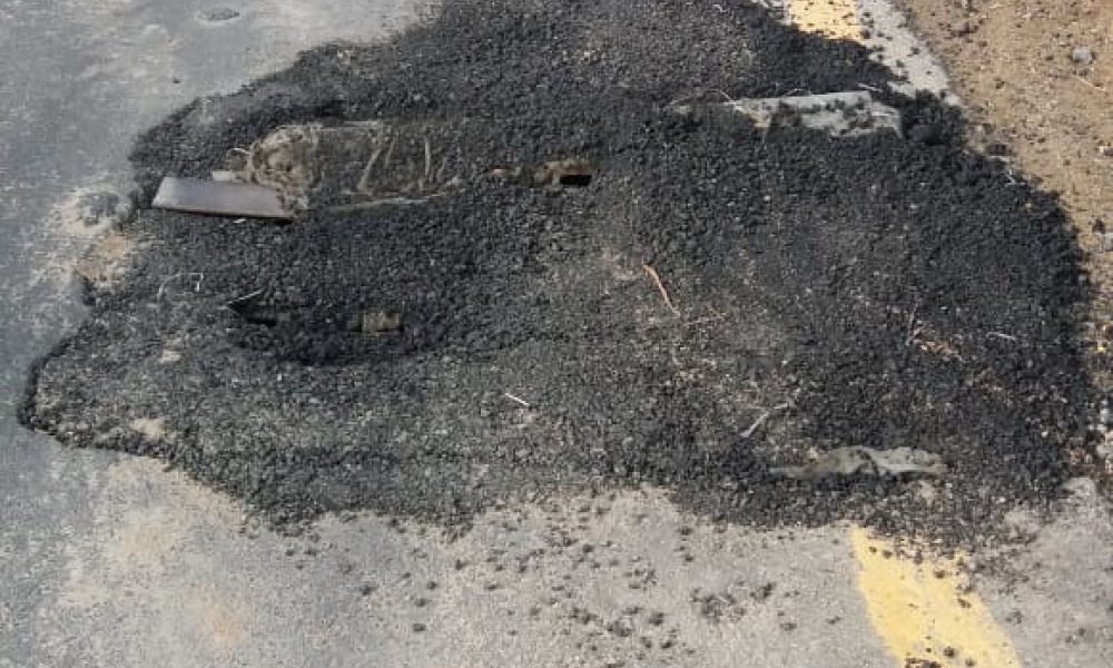 Em menos de 48 horas, rua inaugurada em Tijucas já apresenta problemas 