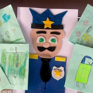 Alunos fazem surpresa para homenagear militares no Dia Nacional do Policial 