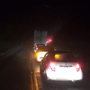PERIGO: Rodovia SC-108 fica intransitável, com vários relatos de acidentes