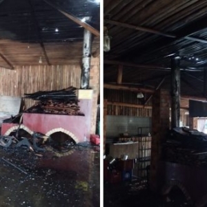 Rápida ação dos Bombeiros evita desastre em restaurante incendiado