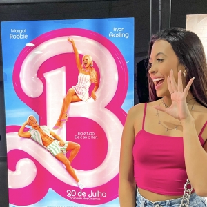 Com temática Barbie, Influenciadora de Itapema faz sucesso nas redes sociais