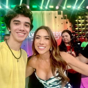 Talento de Nova Trento participa do Programa Silvio Santos