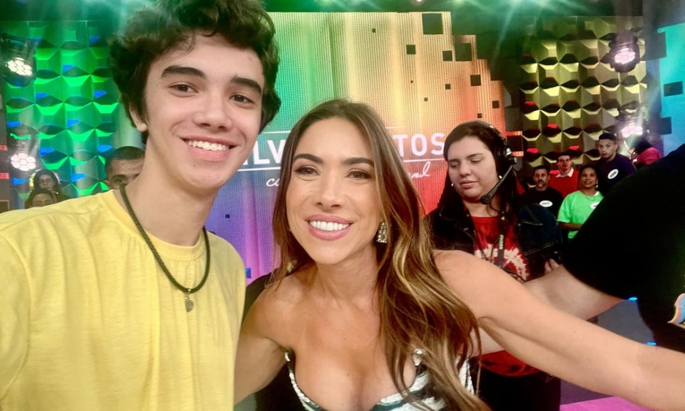 Talento de Nova Trento participa do Programa Silvio Santos