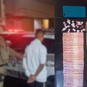 Adolescente é apreendido com cocaína e dinheiro em Porto Belo