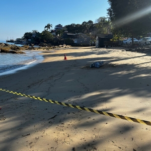 Morte na praia: homem é encontrado sem vida em praia de Porto Belo