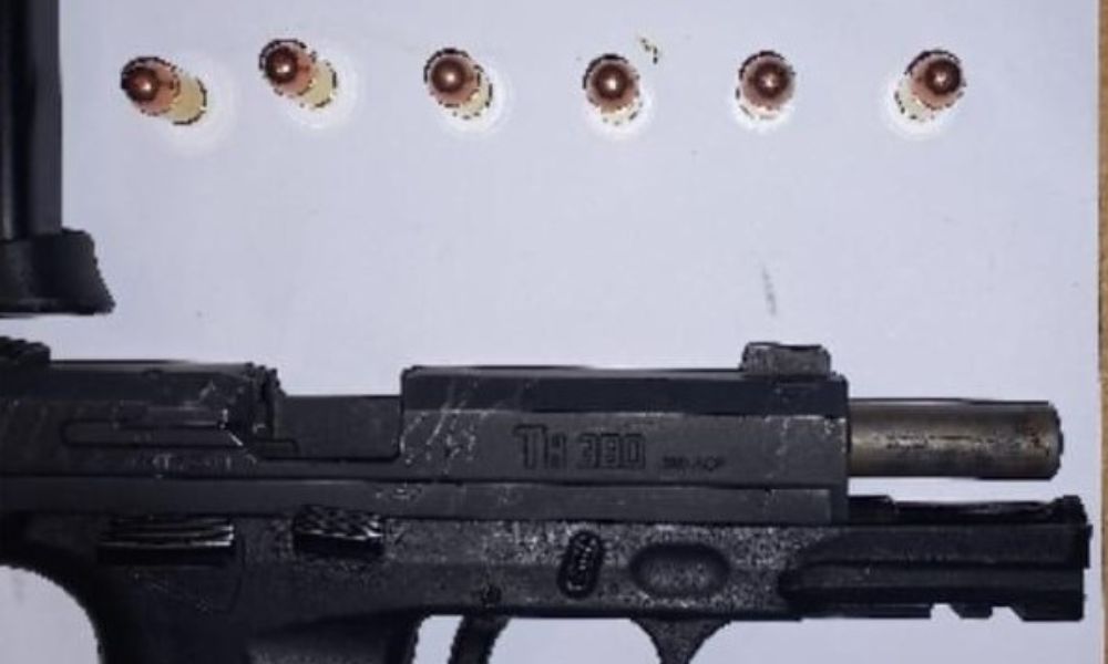 Abordagem resulta em prisão porte ilegal de arma de fogo