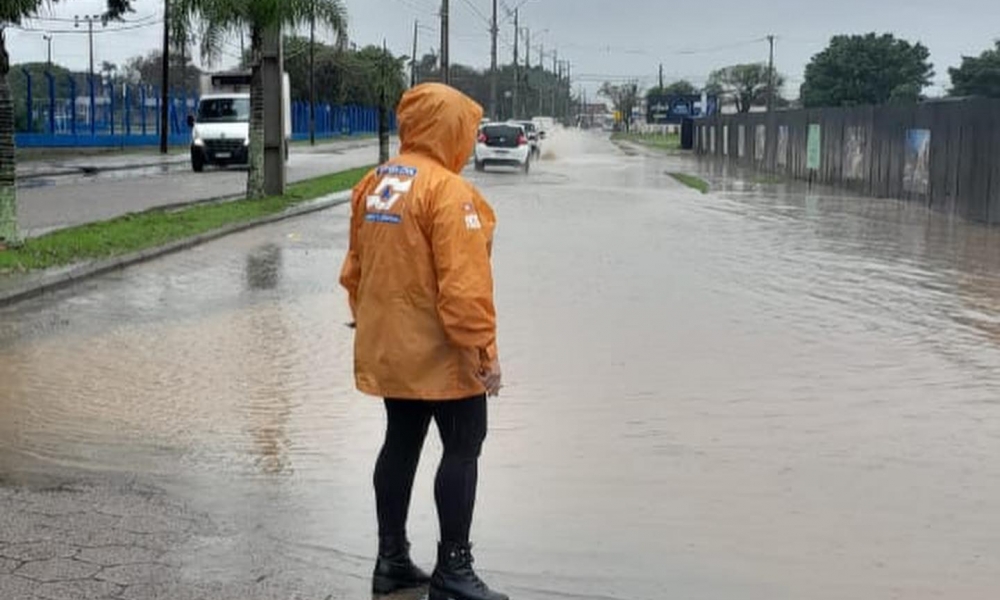 Chuva persistente causa alagamentos em Tijucas