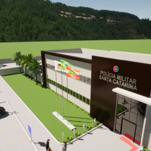Novo batalhão da PM de Porto Belo terá doação de terreno pelo município