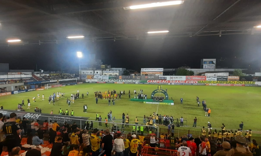 Brusque é vice-campeão da Série C do Campeonato Brasileiro