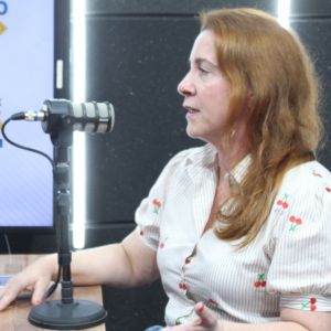 Leila da Cia da Moda participou da edição do Primeiro Clic de hoje