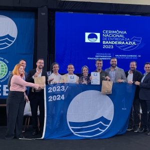 Município recebe prêmio de educação ambiental em cerimônia nacional