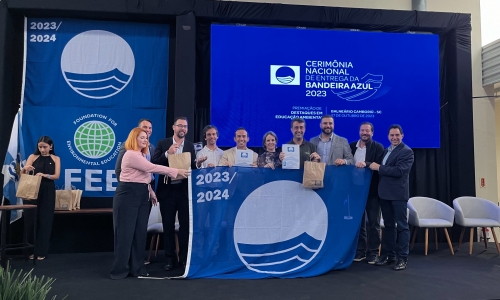 Município recebe prêmio de educação ambiental em cerimônia nacional