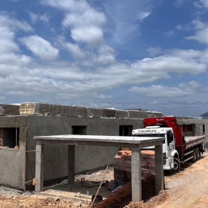 Pronto Atendimento 24h de Porto Belo atinge 50% das obras concluídas