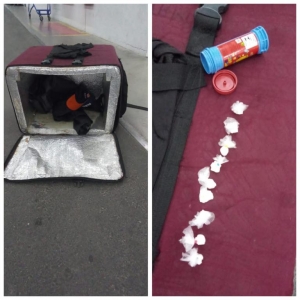 Falso entregador de pizza é preso em flagrante ao vender drogas