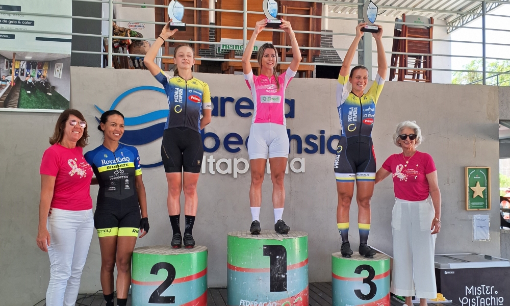 David Guimarães e Gislaine Fagundes conquistam o pódio no ciclismo