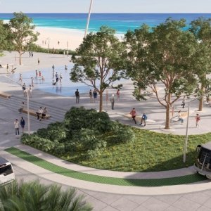 Primeiro trecho de revitalização da orla de Balneário Camboriú deve ficar pronto no primeiro semestre de 2024 