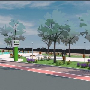 Agência bancária apresenta projeto de revitalização de praça próxima ao Dino