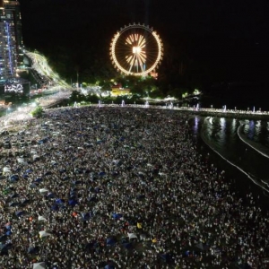 VÍDEO. Balneário Camboriú se consolida como o maior réveillon de Santa Catarina