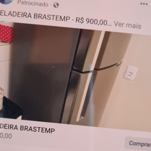GOLPISTA EM AÇÃO: Moradora de Tijucas é vítima de golpe ao comprar geladeira