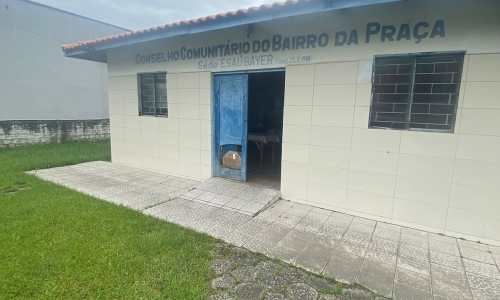 Centro comunitário em Tijucas é alvo de furto; diversos objetos levados