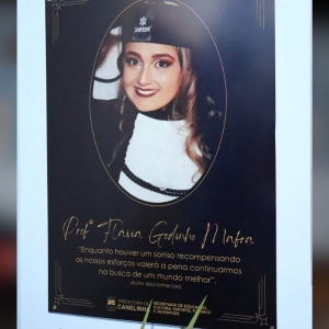 Nome de Escola homenageia professora que foi morta e teve bebê roubado da barriga