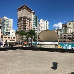 Iniciada a montagem da estrutura para a Encenação da Paixão de Cristo 