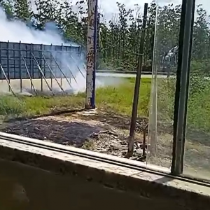 Incêndio em vegetação mobiliza Corpo de Bombeiros em Tijucas